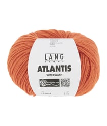 Pelote de laine vierge ATLANTIS - Lang Yarns 0059 orange