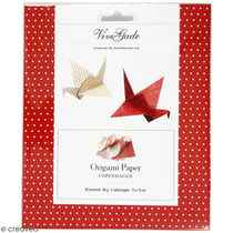 Papier Origami - Scandinave - 15 x 15 cm - 50 pcs