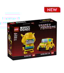 LEGO BrickHeadz - Robot et véhicule Bumblebee 40804