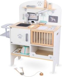 Hôpital vétérinaire Enfant en Bois, médicaments, Rayons X - Jouets d'imitation Bois