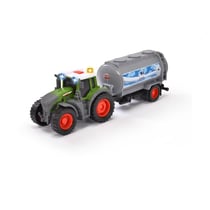 Tracteur Fendt avec remorque à lait