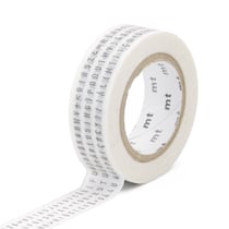 Masking tape - Lettres et caractères - character strings - 10 m x 15mm