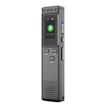 Dictaphone 8GB Noir Réduction De Bruit Pour Réunions Et Études YONIS