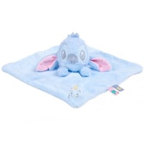 Doudou plat Stitch bleu 30 x 30 cm - SIMBA