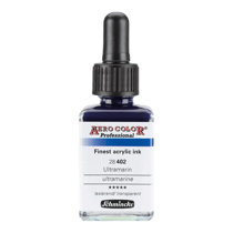 Encre acrylique - Extra-fine - Bleu outremer - 28 402 - Aéro Color Pro - Schmincke
