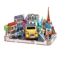 Paysage Parisien - Book Nook Kit DIY - 222 pcs - NOOKLAND - LED