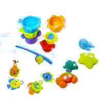 Box jouets de bain 15 pièces Oxybul