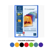 Porte-vues - Lutin - 40 vues - Couverture personnalisable - Polypro - A4