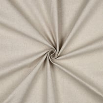Tissu Toile Coton Canvas Enduit aspect Lin Naturel
