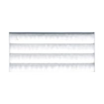 Bobine 10m sangle matelassée 35mm Blanc