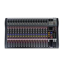 Table De Mixage 16 Canaux Avec Alimentation 48V Bluetooth Et USB YONIS