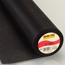Entoilage Thermocollant Vlieseline H200 Noir