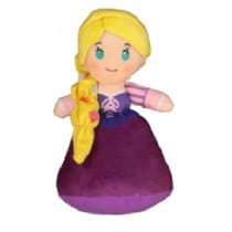 Peluche disney : princesse raiponce 17 cm - doudou nicotoy