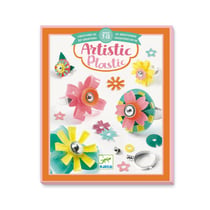 Artistic plastic collection de bagues - Djeco - Orange