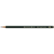 Crayon graphite - Faber-Castell - Lot de 12 crayons 9000 hexagonaux - Mine 6H