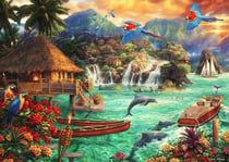 Puzzle 500 pièces - Chuck Pinson - Island Life - Grafika