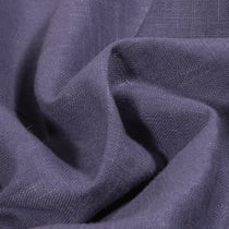 Tissu Ramie Lin uni Navy