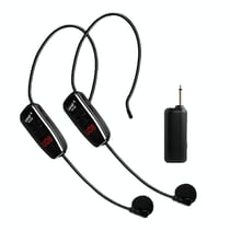 Microphone Sans Fil Extérieur Ergonomique Longue Portée Batterie Durable YONIS