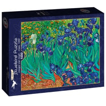 Puzzle 1000 pièces - Classiquecent Van Gogh - Irises, 1889 - Bluebird Puzzle