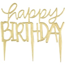 Emporte-pièce Cake Topper - Happy Birthday