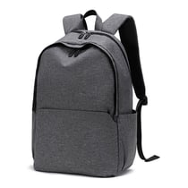 Sac À Dos Ordinateur Multifonction Imperméable Confortable Noir 31x14x46cm Gris YONIS