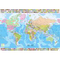 Puzzle la carte du monde 1500 piéces - collection pays - educa - 18500