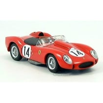 Véhicule Miniature - IXO - Ferrari 1958 Gendebien - Rouge - 1/43 - Assemblé