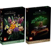Creator Expert lot de 2 articles - Bouquet de fleura et arbre Bonsai