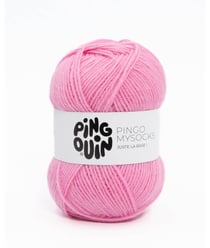 Fil spécial chaussette à tricoter PINGO MYSOCKS - Pingouin Rose