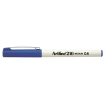 Stylo feutre permanent indélébile pointe 0,6 mm - ARTLINE - Bleu - 210