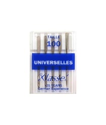 Aiguilles universelles pour machines - KLASSE taille n°100/16
