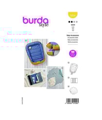 Patron Burda 5834-Accessoires bébé taille n°toutes les tailles