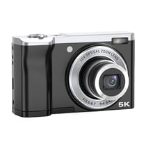 Appareil Photo Numérique 5K 30FPS Zoom Optique 5X Anti-Shake Écran HD 2.8' Noir YONIS