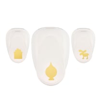 Vaessen Creative Set de Perforatrices Chiffres de Noël 3pcs