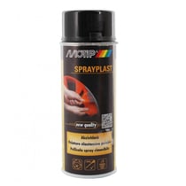 Spray de peinture pelable - Sprayplast - noir brillant - Motip