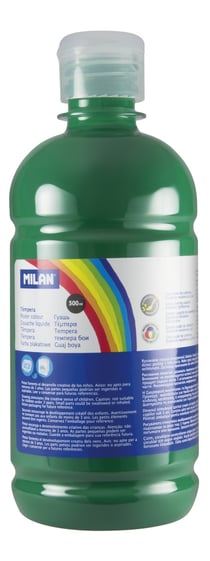 Bouteille gouache 500 ml vert foncé