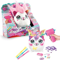 Airbrush Plush - Peluche Squishy Hair'iffica coiffer et décorer avec spray électronique, feutres, -AIR 040- aléatoire