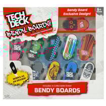 Coffret tech deck bendy boards 10 finger skates - planches flexibles - spin master - mini skake a doigt