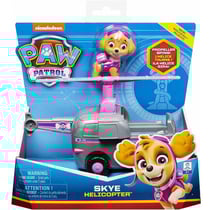 Pat patrouille stella avec son hélicoptère - figurine chien - spin master - 20114324