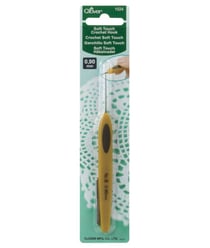 Crochets Ergonomiques en ACIER N° 0,5 à 1,75 - Clover taille n°0,9