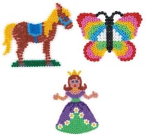 Plaques Princesse Cheval Papillon pour perles standard (Ø5 mm)