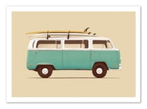 Affiche - Blue Van - Florent Bodart