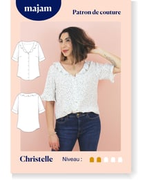 Patron couture Chemisier - Christelle