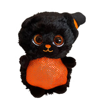 Peluche chat noir Halloween