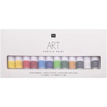 Peinture Art Acrylic Set classique 12 couleurs - Rico Design
