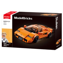 Model Bricks - Voiture de sport orange