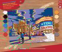 Tableau peinture au numéro Londres Piccadilly