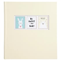 Album photo livre 60 pages blanches Sweet - Jaune pastel - Exacompta