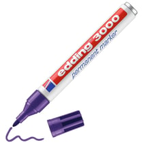 Marqueur permanent pointe ronde 1,5-3 mm - Edding - Violet - 3000