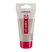 Tube de peinture acrylique Art Creation Talens 75ml gris chaud